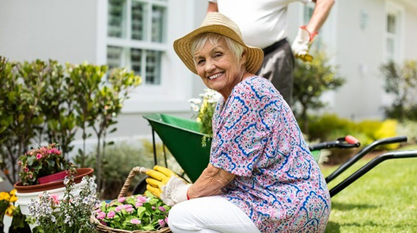 فواید باغبانی برای سلامت سالمندان